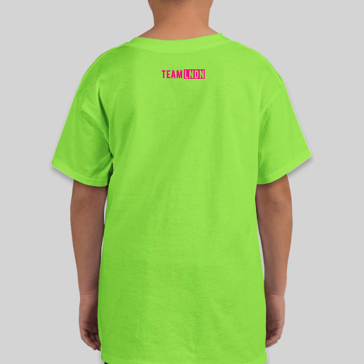 Green × Pink — TEAM LNDN detail